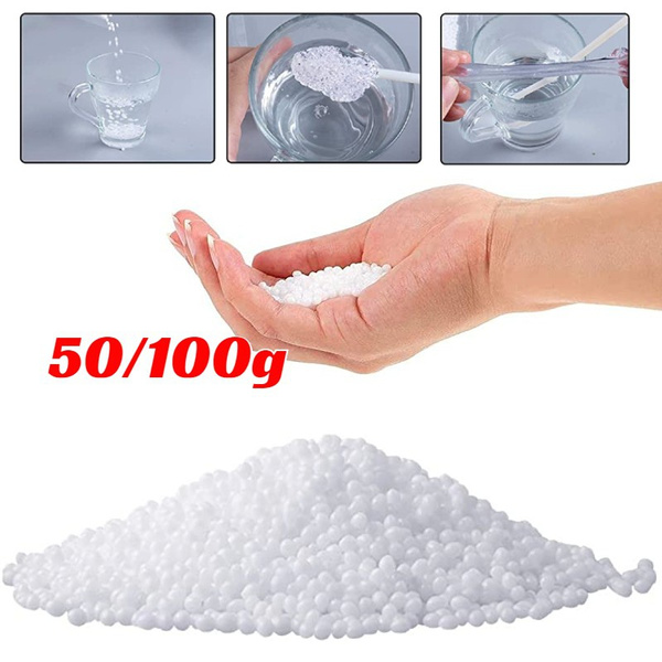 50/100g Moldable Plastic Thermoplastic Beads Polymorph Plastic for DIY  Crafts